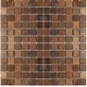 preview thumbnail 1 of 0, Eden Mosaic Tile: Small Square Antique Copper Tile 11.8x11.8 (11 tiles/10.63 Sqft)