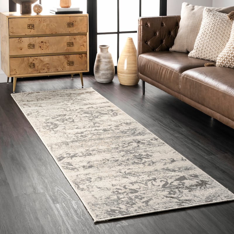 Nuloom Freja Faded Floral Area Rug