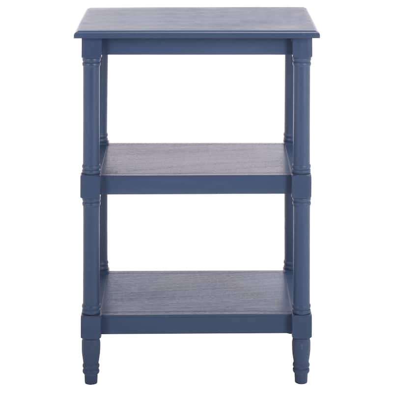 SAFAVIEH Elmira 3-Shelf Accent Table - 19.8" W x 15" L x 30" H - 20"W x 15"D x 30"H