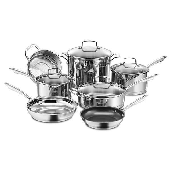 Cuisinart Chef's Classic Hard Anodized 10 Piece Cookware Set