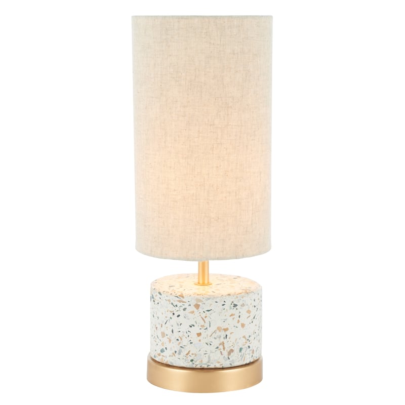 SAFAVIEH Lighting Laszlo Modern 16-inch Table Lamp - 6"W x 6"D x 17"H