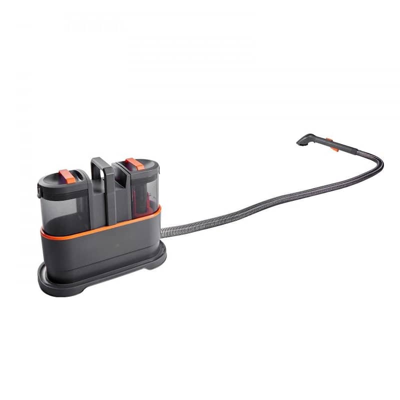 Portable Carpet Cleaner Machine with Powerful 450W Suction and Dual Tank Crevice Tool - 15.16” x 7.48” x 12.91”