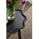 preview thumbnail 2 of 26, Kate and Laurel Alezar Scallop Wood Side Table