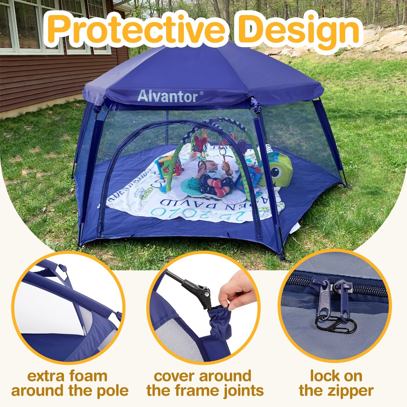 Kids Tents Pop Up Play Tent Indoor Outdoor Playhouse Camping