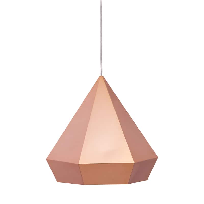 Alpine Ridge Ceiling Lamp Rose Gold