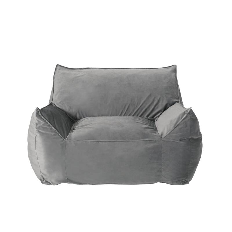 Bean Bag Chair with Armrests With Velvet ,Softness And Comfort