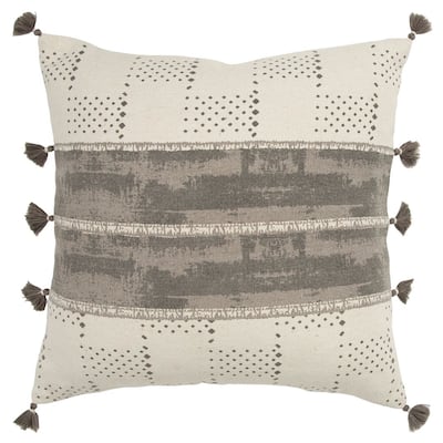 Donny Osmond Charcoal Panel Throw Pillow