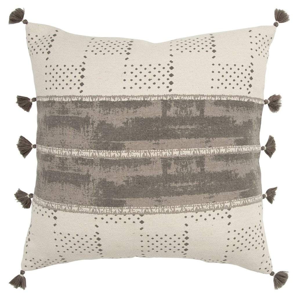 Donny Osmond Charcoal Panel Throw Pillow