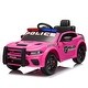 preview thumbnail 45 of 57, 12V Dodge Charger Kids Police Car Ride-On with Megaphone, LED Lights & Remote Control.