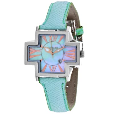 Locman Women's Italy Plus Mother of Pearl Dial Watch - 181MOPSK/SKKS - Mother of Pearl - 6 (36)
