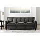 preview thumbnail 2 of 5, Hydeline Weldon Top Grain Leather Sofa Set, Sofa and Loveseat