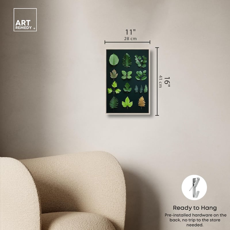 Leaf Library I Canvas by Art Remedy