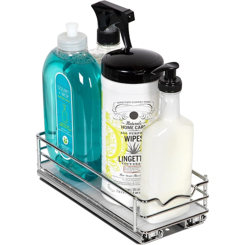 Spice Rack Organizer for Cabinet, Heavy Duty-5 Year Limited Warranty- Pull Out Spice Rack