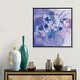 preview thumbnail 7 of 16, iCanvas "Garden Pastels" by Farida Zaman Framed