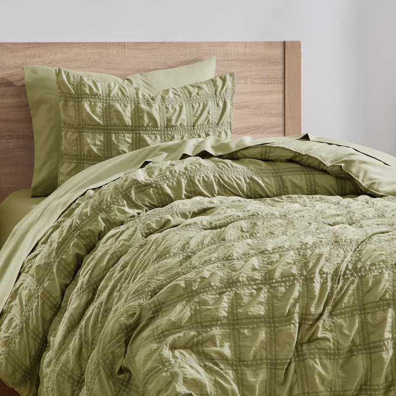 Empyrean Modern Comforter Seer Sucker
