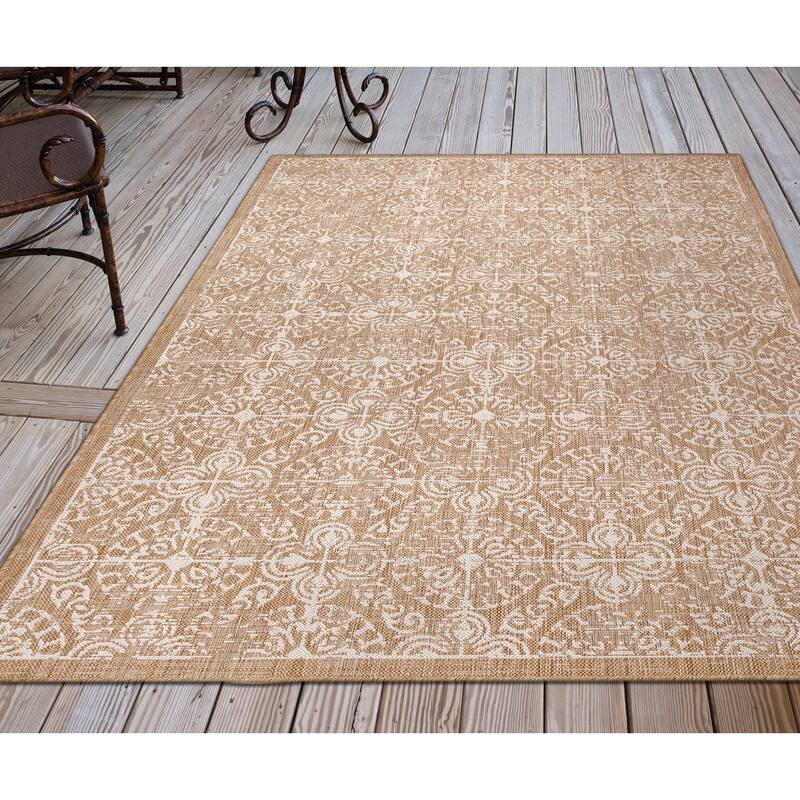 Liora Manne Carmel Antique Tile Indoor/Outdoor Rug