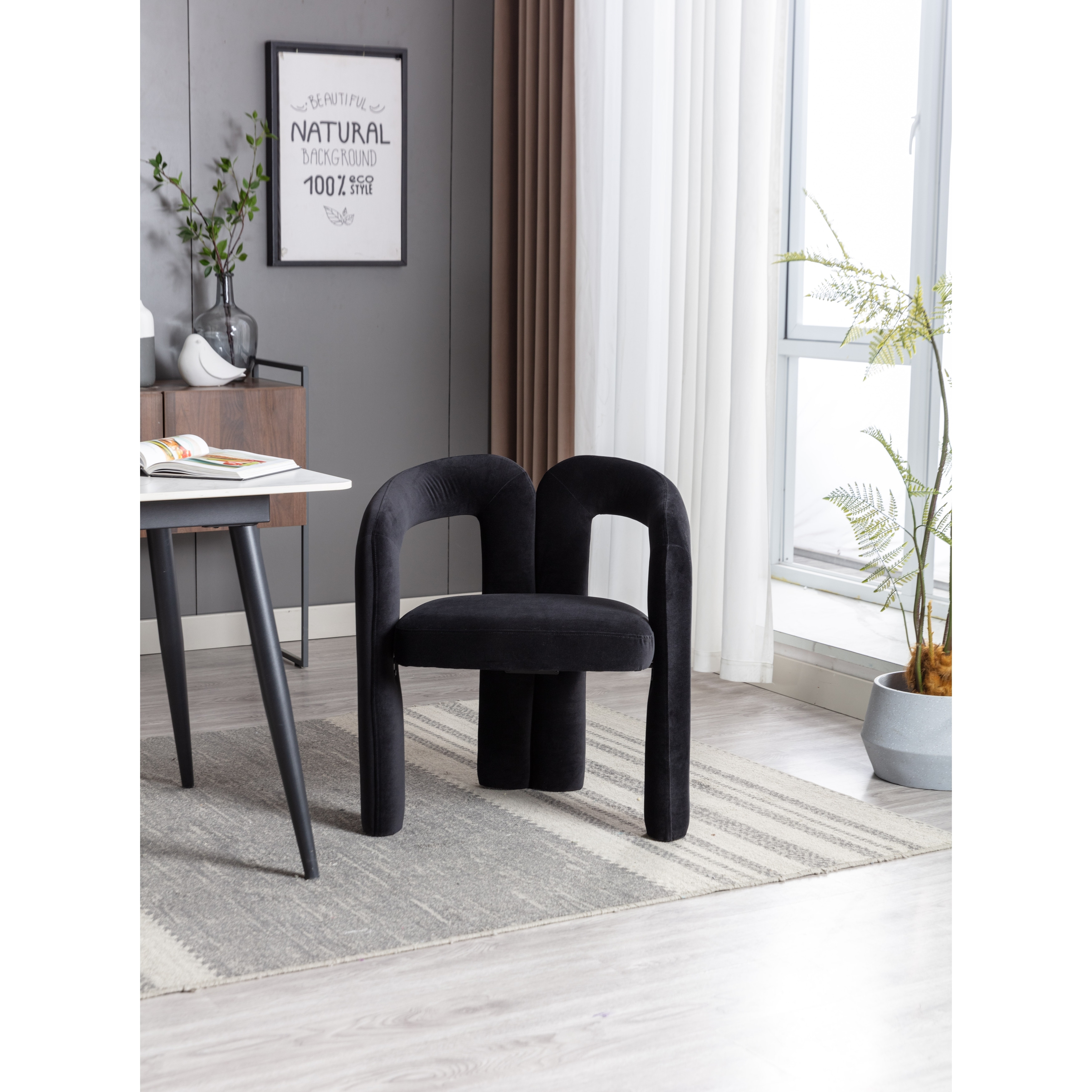 Barrel accent chair shop set of 2