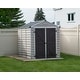 preview thumbnail 2 of 19, SkyLight 6 ft. x 8 ft. Tan Garden Outdoor Storage Shed - 6 ft x 8 ft