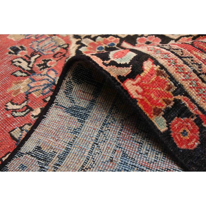 ECARPETGALLERY Hand-knotted Antalya Vintage Red Wool Rug - 3'8 x 6'9
