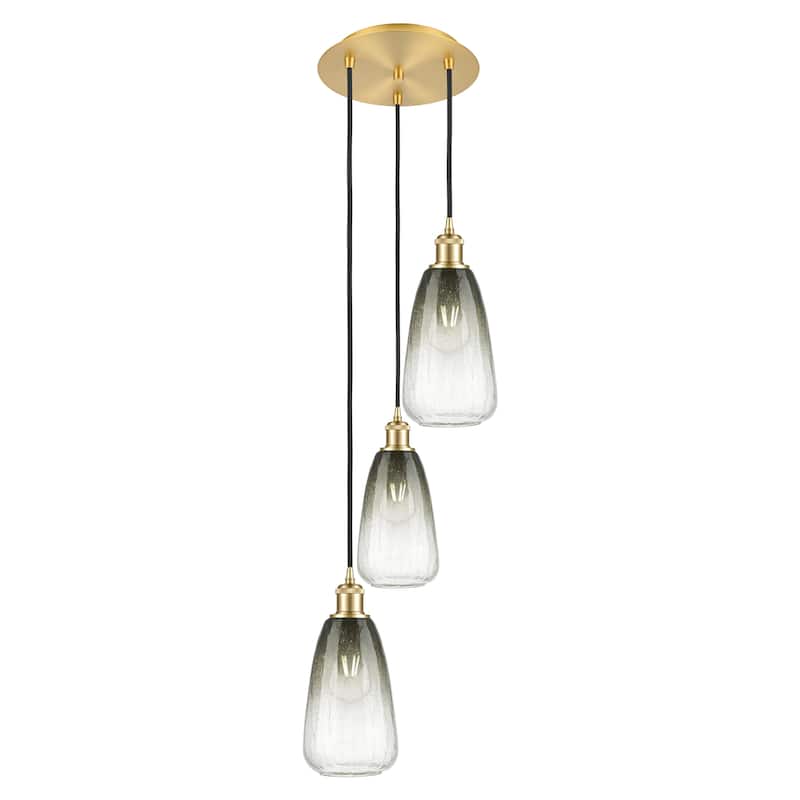 Innovations Lighting Endless Possibilities Ballston - Brookhaven Almond - 3 Light 13" Cord Hung Multi Pendant
