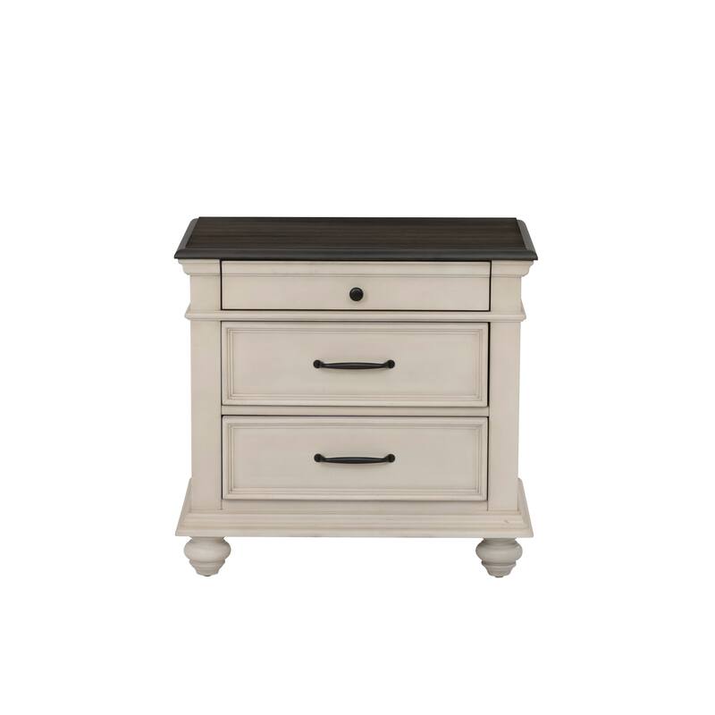 Ellington Nightstand White