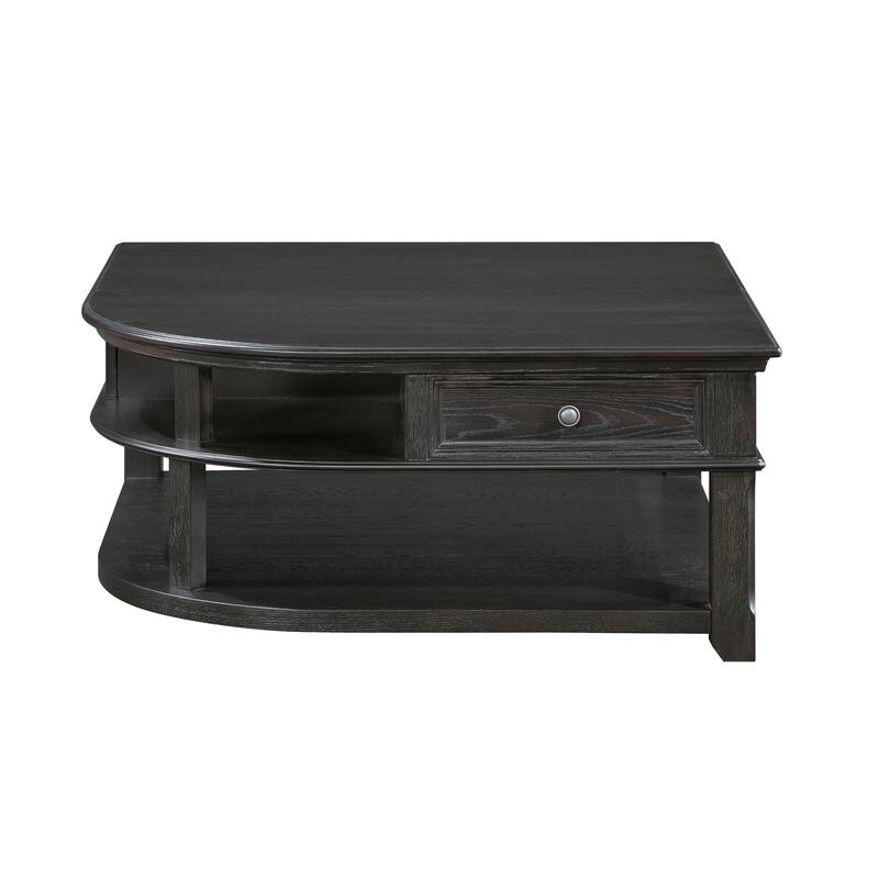Living Room Coffee Table Storage Drawer Lift Top Open Shelves