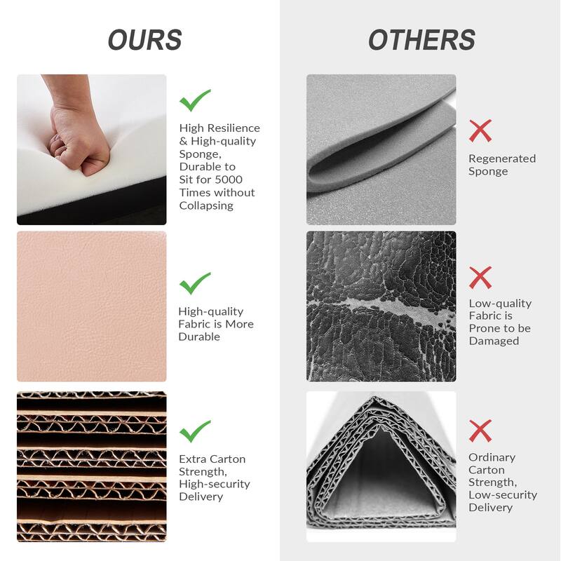 Kunz Transitional Genuine Leather Armchair with Removable Cushion and Nailhead Trims by HULALA HOME