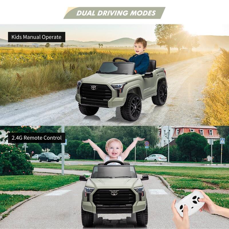 12V Licensed Toyota Ride on Car with Remote Control