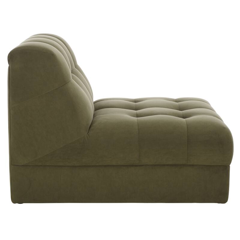 SAFAVIEH Thane Velvet Accent Chair (Fully Assembled) - 31"W x 39"D x 28"H