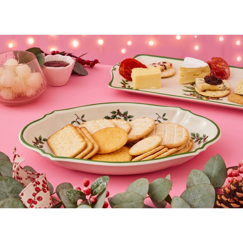 Spode Christmas Tree Merry Christmas Tray - 11" L