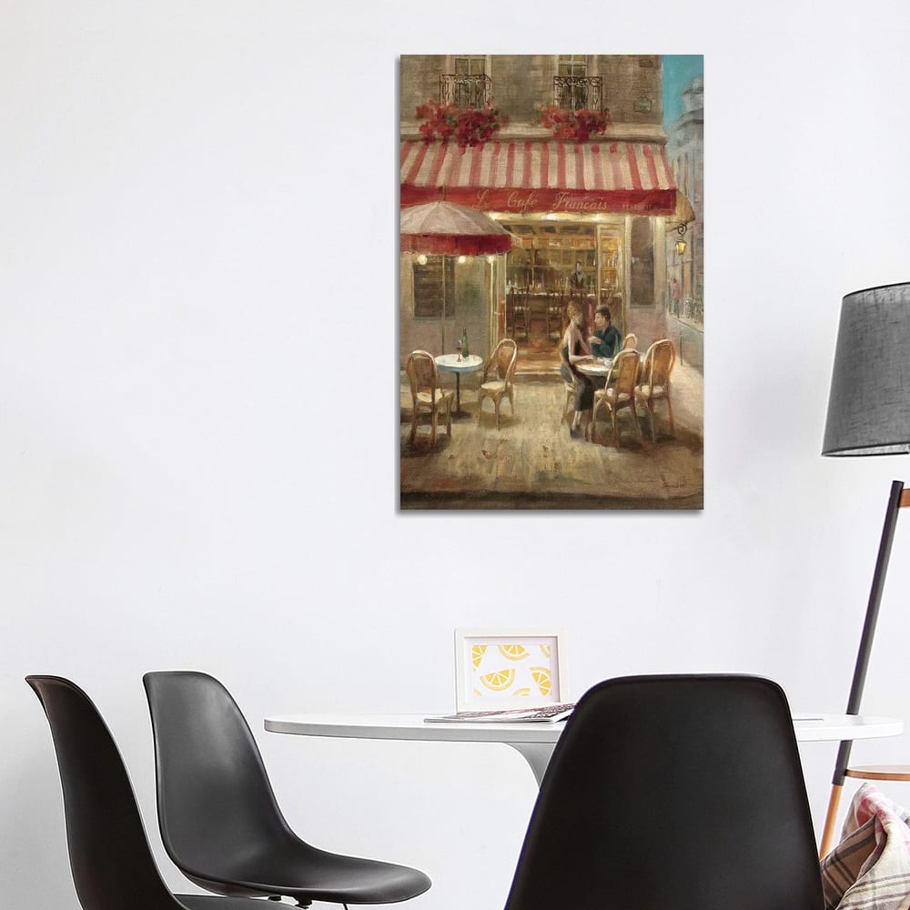 iCanvas "Paris Cafe II Crop" by Danhui Nai Canvas Print