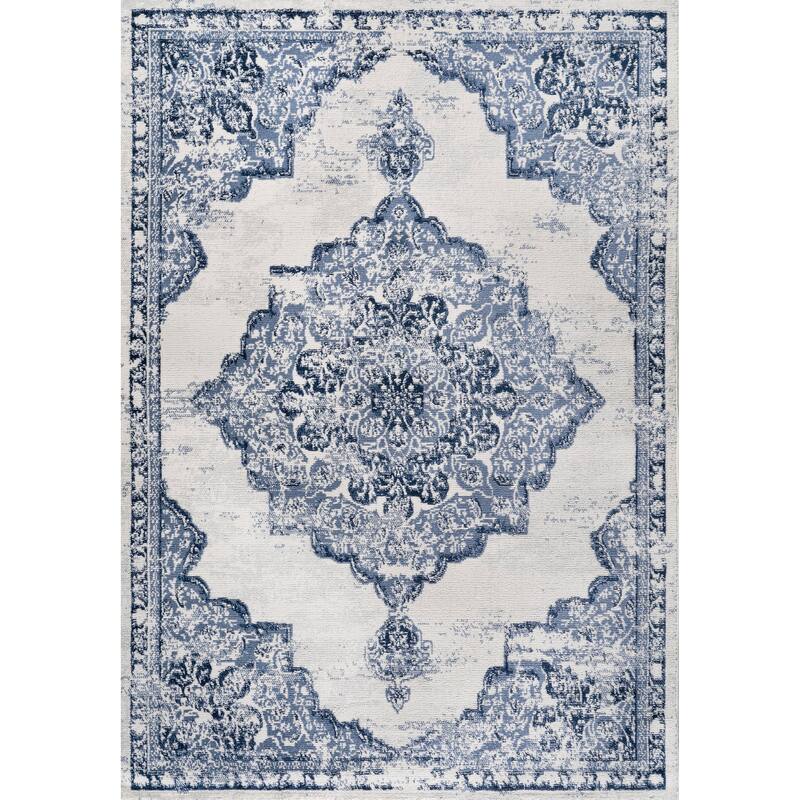 JONATHAN Y Rosalia Ornate Medallion Modern Area Rug