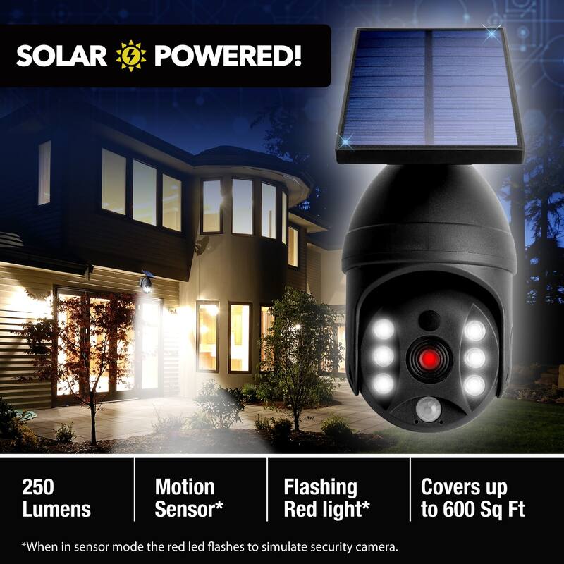 Bell + Howell Bionic Spotlight Extreme Motion Sensor Outdoor Solar Light