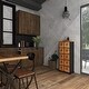 preview thumbnail 12 of 17, Brown Wood Rustic Chest 44 x 19 x 12