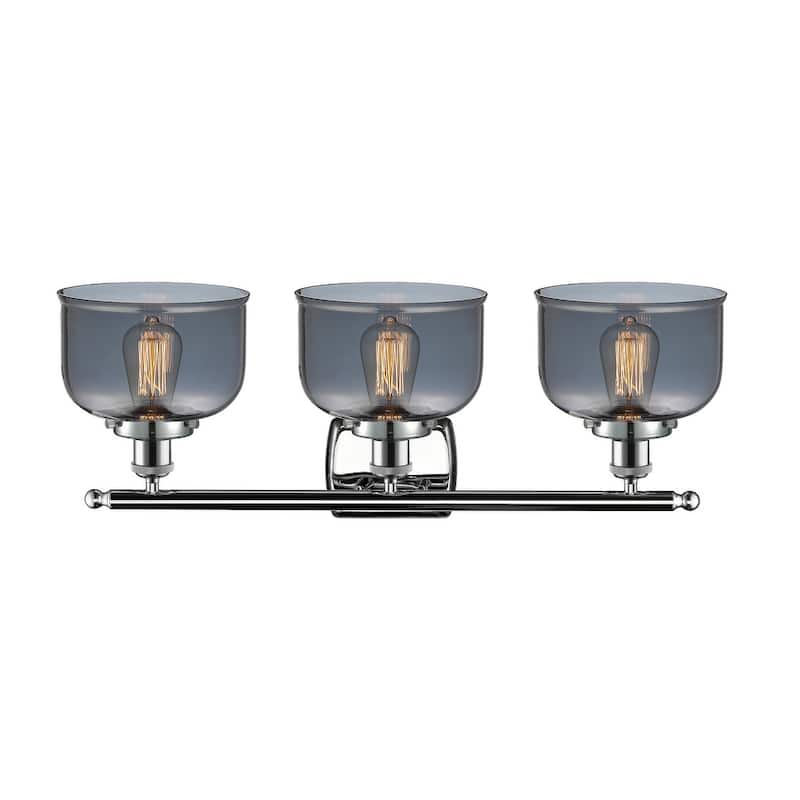 Innovations Lighting Large Bell 3 Light 26" Wide Vanity Light