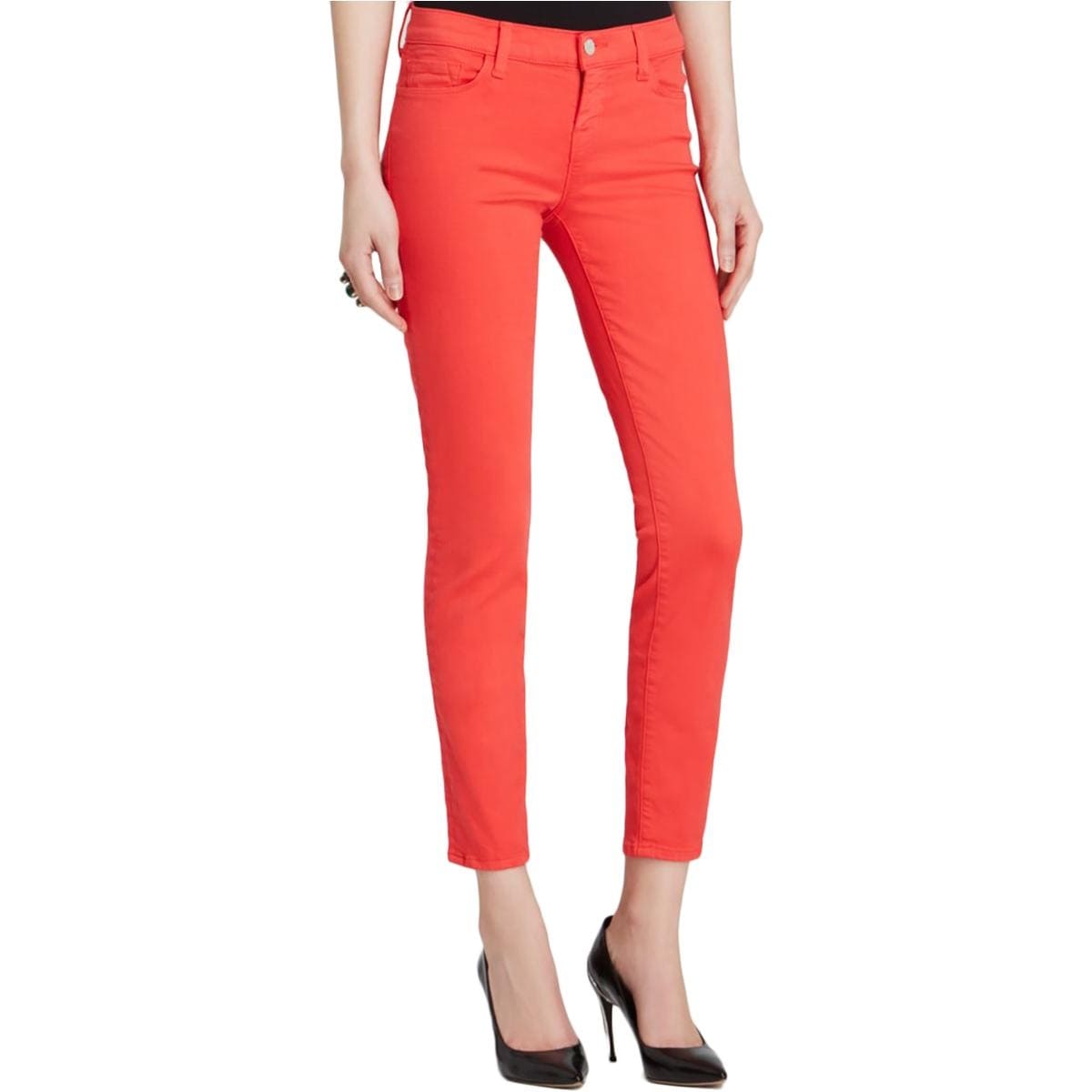 low rise colored skinny jeans