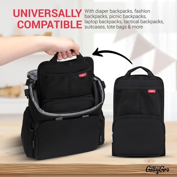 GillyGro Vertical Backpack Organizer Insert for Tote Bag, Purse