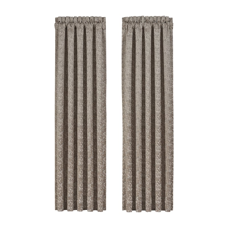 J. Queen New York Cracked 84" Window Panel Pair