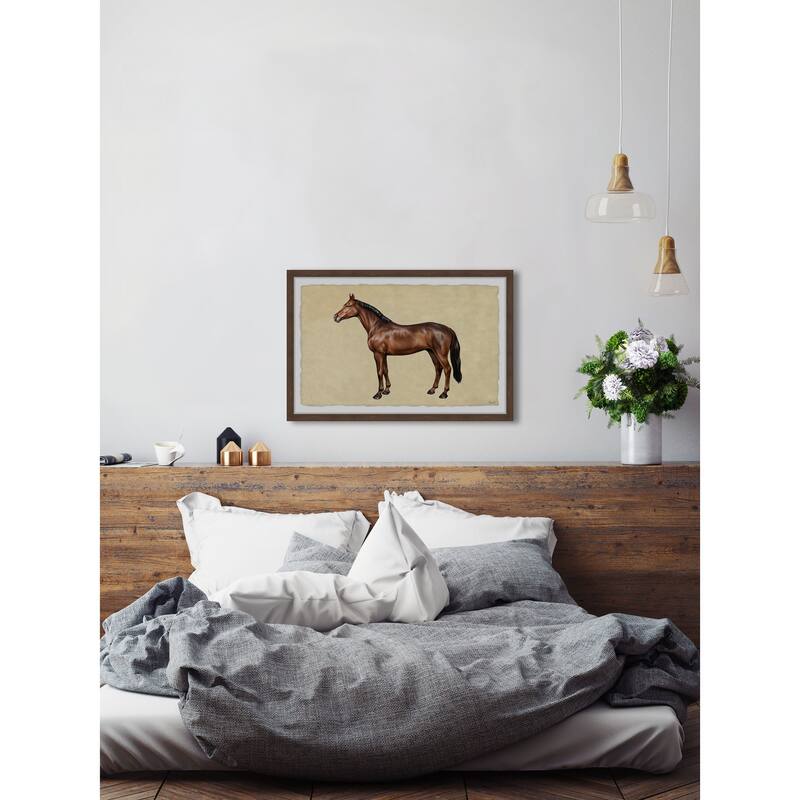 Shiny Coat Framed Print