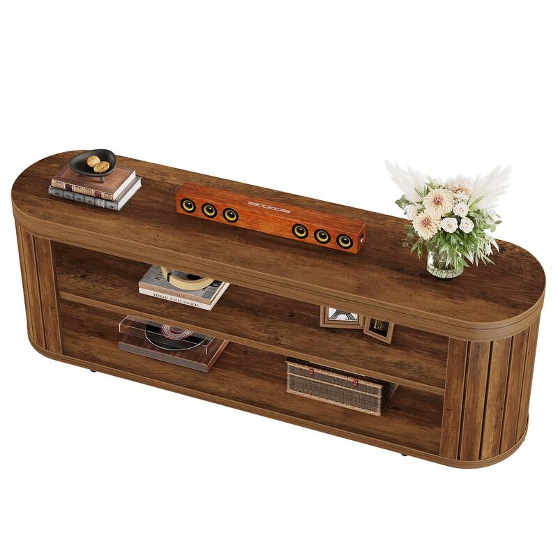 TV Stand for TVs up to 55 Inches, 47.2-Inch Entertainment Center