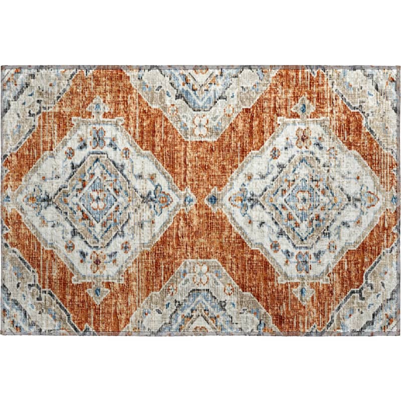 Premium Washable Super Soft Boho Heriz Mayfield Rug