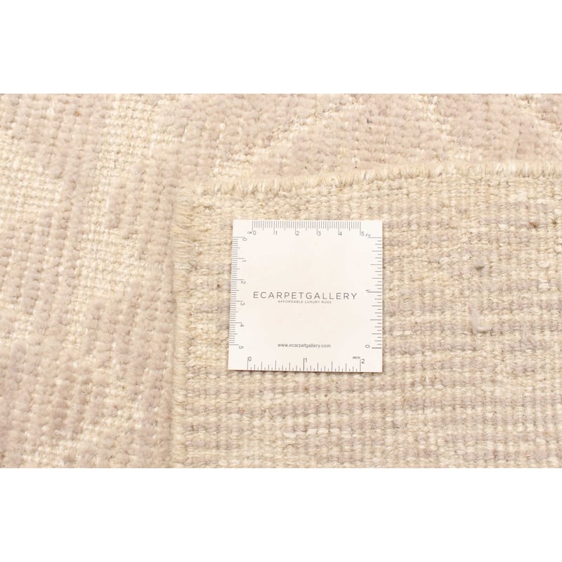 ECARPETGALLERY Hand-knotted Tangier Beige Wool Rug - 2'11 x 4'11