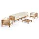 Option Teak Finish + Beige