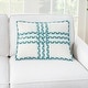 preview thumbnail 35 of 41, Mina Victory Outdoor Pillows Criss Cross Braids 14"X20" Indoor/Outdoor Throw Pillow