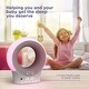preview thumbnail 4 of 18, Hubble Connected Eclipse Smart Wi Fi Portable Audio Monitor and Soother Machine