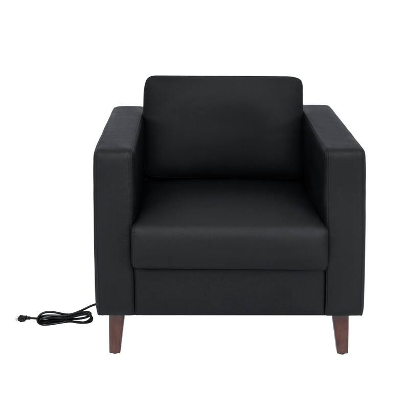 3 PC Commercial Seating Set with Outlets/USB/USB-C Ports - 33"W x 31.25"D x 32.5"H