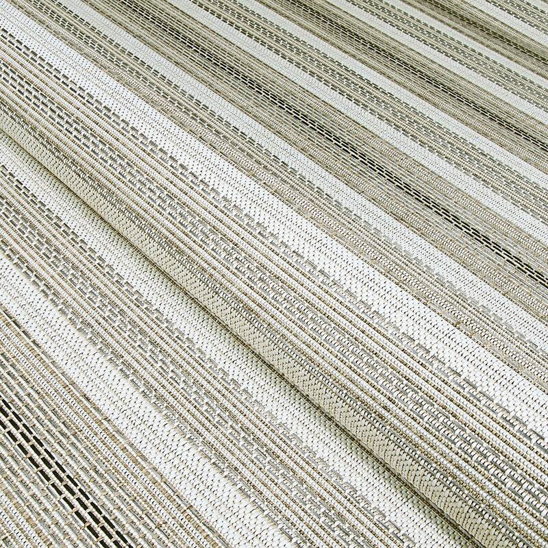 Dream Decor Rugs Samantha Sand Stripe Indoor Outdoor Area Rug