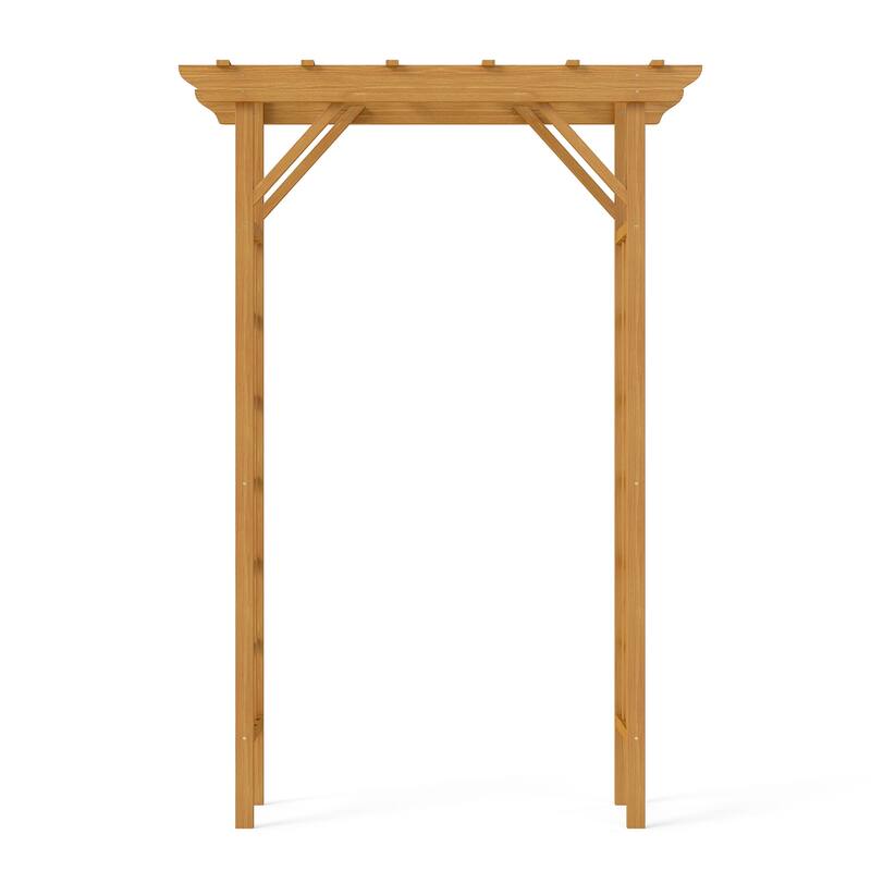 Wood Trellis for Plant Climbing, Wedding Arch, Christmas Decor Pergola