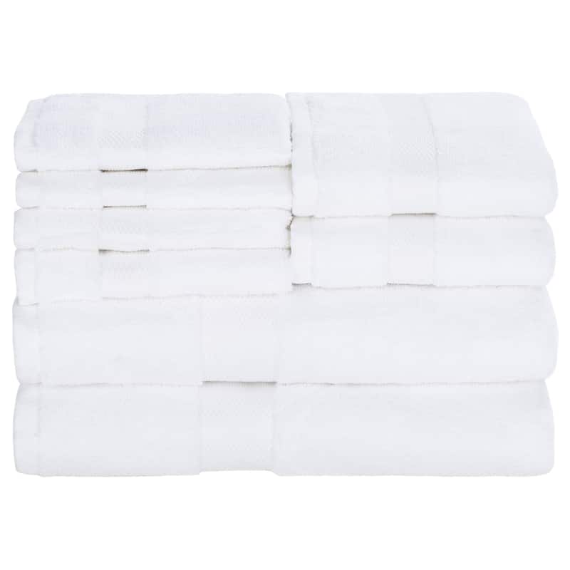 SAFAVIEH Plush 8-Piece Towel Bundle