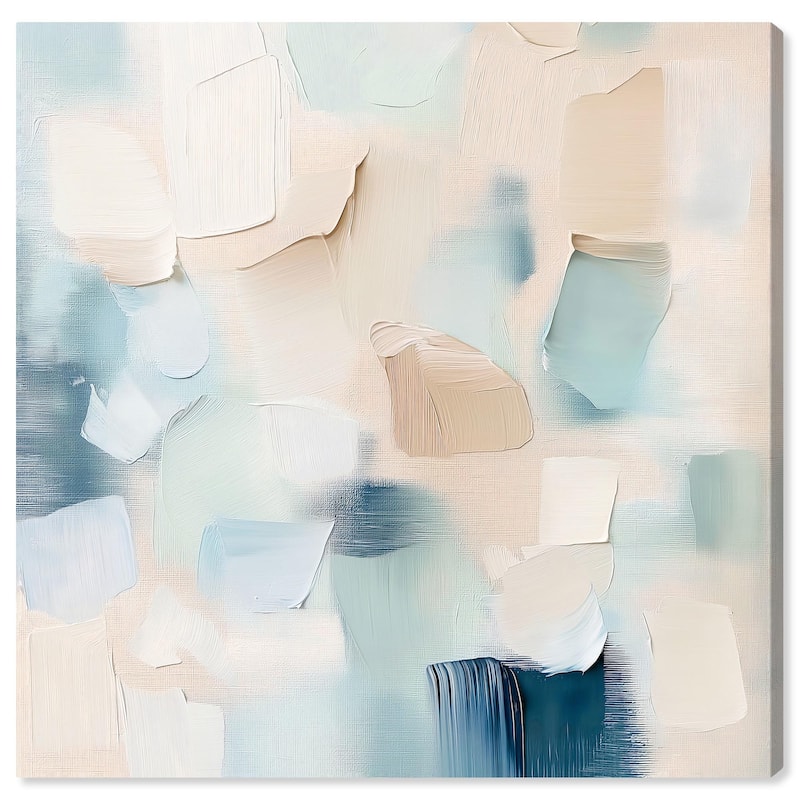 Celadon Haze II Canvas by Art Remedy, Gallery Wrapped - 16" x 16"